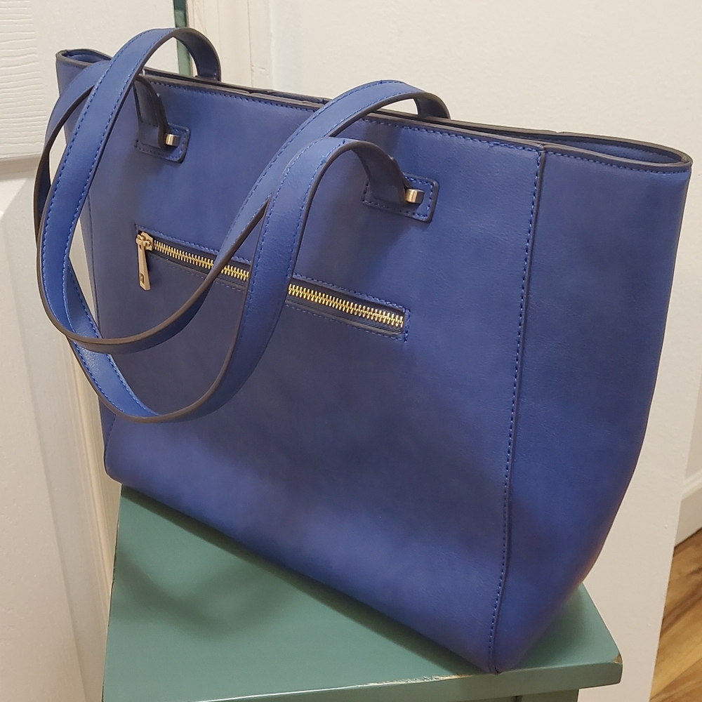 Sole Society Tote, Cobalt blue